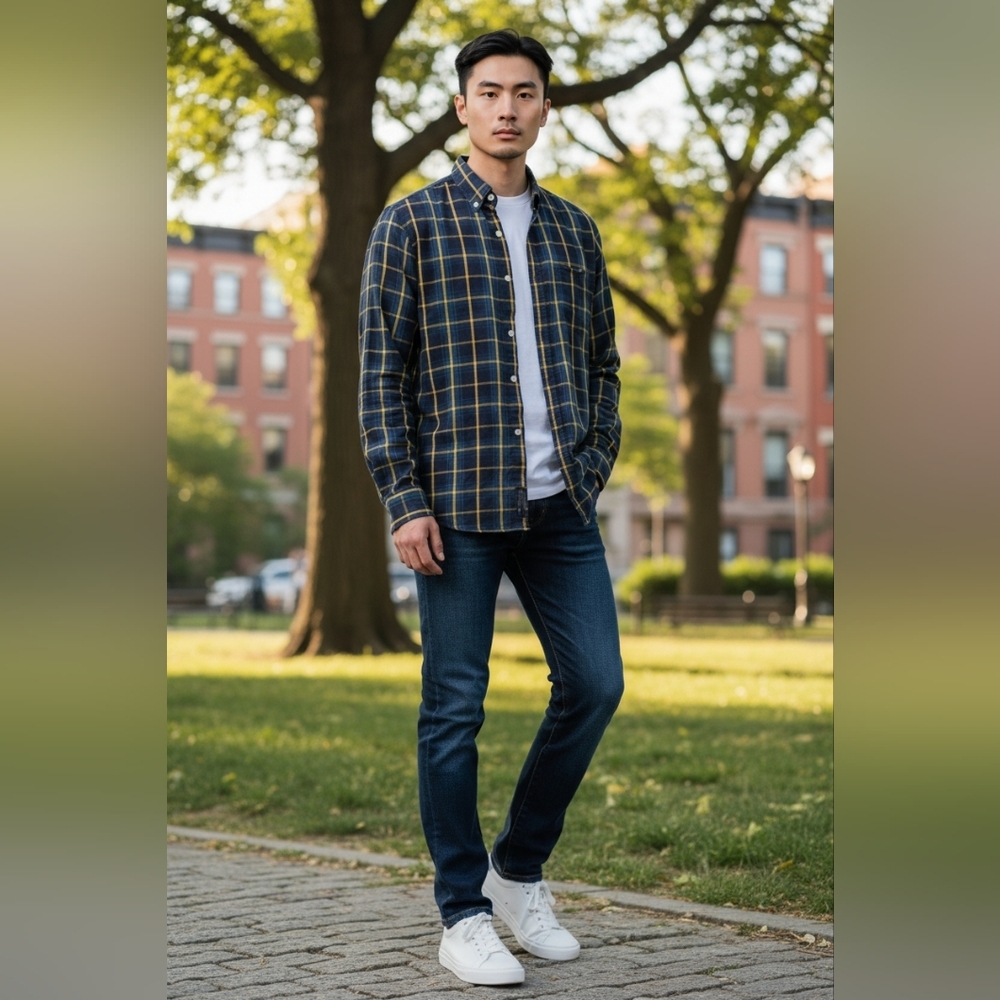 GAP BUTTON DOWN LONG SLEEVE